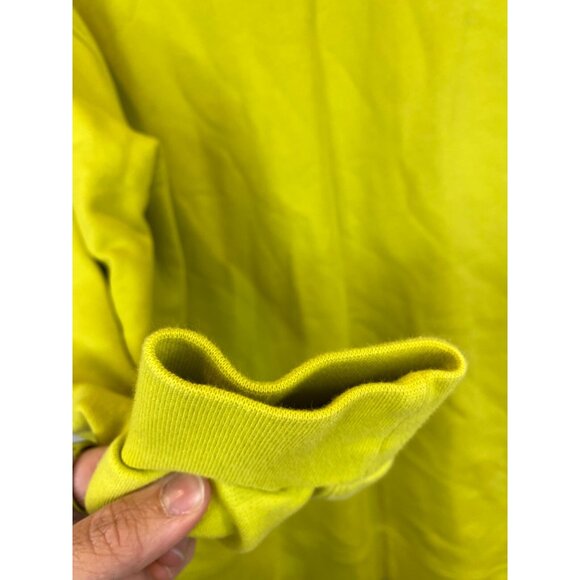 Lululemon Perfectly Oversized Crew Sweatshirt Pullover Bright Yellow Size 4 - Picture 6 of 6